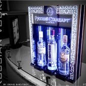 Display for Russian Vodka