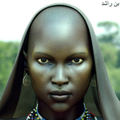 Девушка из африканского племени