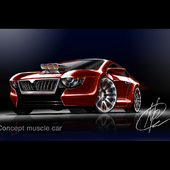 Concept muscle car