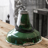 Vintage industrial lamp