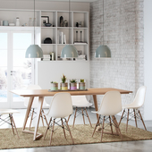 CG - Recycled Dining Room