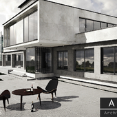 House A.F Architects in Kiev