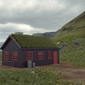 Faroe island house