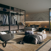 Penthouse Master Bedroom Views.