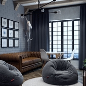Loft & East style - Common room