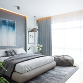 Bedroom in Modern Style