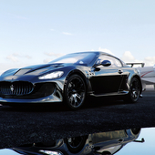 Maserati Granturismo 2018 Stock and tuned