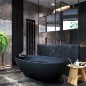 Bathroom by loft style