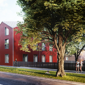 3D визуализация жилого комплекса в Таллине