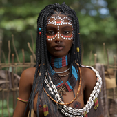 Девушка из племени