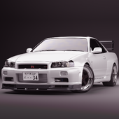 Nissan Skyline GT-R R34