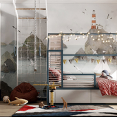 design and visualization of a children's room