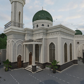Комплекс Al-Muslim  Mosque ( Uzbekistan Tashkent )