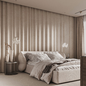 white bedroom visualization