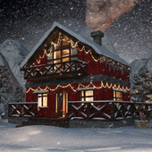 Резиденция Деда Мороза в Альпах(на конкурс)