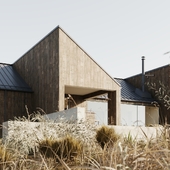 Octothorpe House / Mork-Ulnes Architects (сделано по референсу)