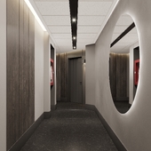 Design hotel corridors