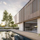 House with a swimming pool