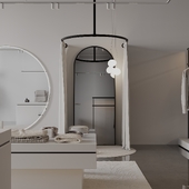 Minimalist boutique and showroom for ladies