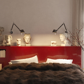 RED ACCENT | INTERIOR VISUALISATION