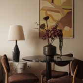 Dining Room Inspired by Monomid Studio