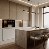 kitchen and hallway