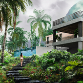 Jungle Serenity: Tropical Villa Escape