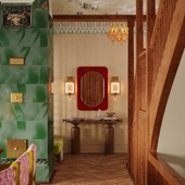 Столовая в загородном доме | Dining room in a country house