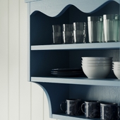 Blue kitchen