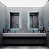Minimalistic bathroom