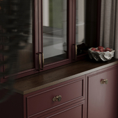 Kitchen living room bordo