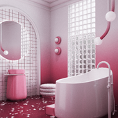Berry Mousse Bathroom