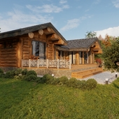 Дом из массива