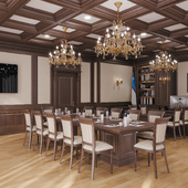 The chief physician's office of a newly built private hospital