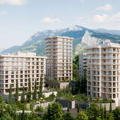 Визуализация жилого комплекса в Крыму