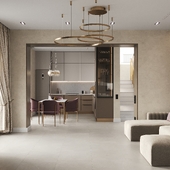 Livingroom and Hallway on КП «Девичья гора»