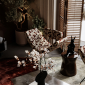 The Living Lounge: A Pop of Personality