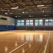 Old School Gym and Locker Room