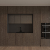 New living room of modern villa.