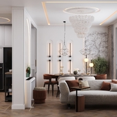 Визуализация квартиры пгт Заречье