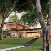 Визуализация дома по референсам