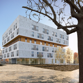 Notre Dame de Bon Secours (работа по референсу)