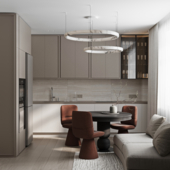 Небольшая кухня-гостия в ЖК «Династия», г.Ярославль