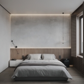 Minimalist bedroom
