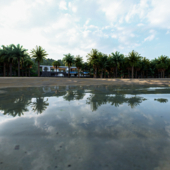 Luxury coastal villa