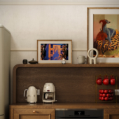 Визуализация кухни-гостиной