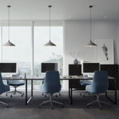 Дизайн небольшого офисного помещения