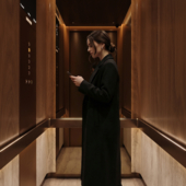 Stylish elevator visualization