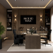 Modern boss room