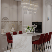 Hal, Kitchen, Dinning room